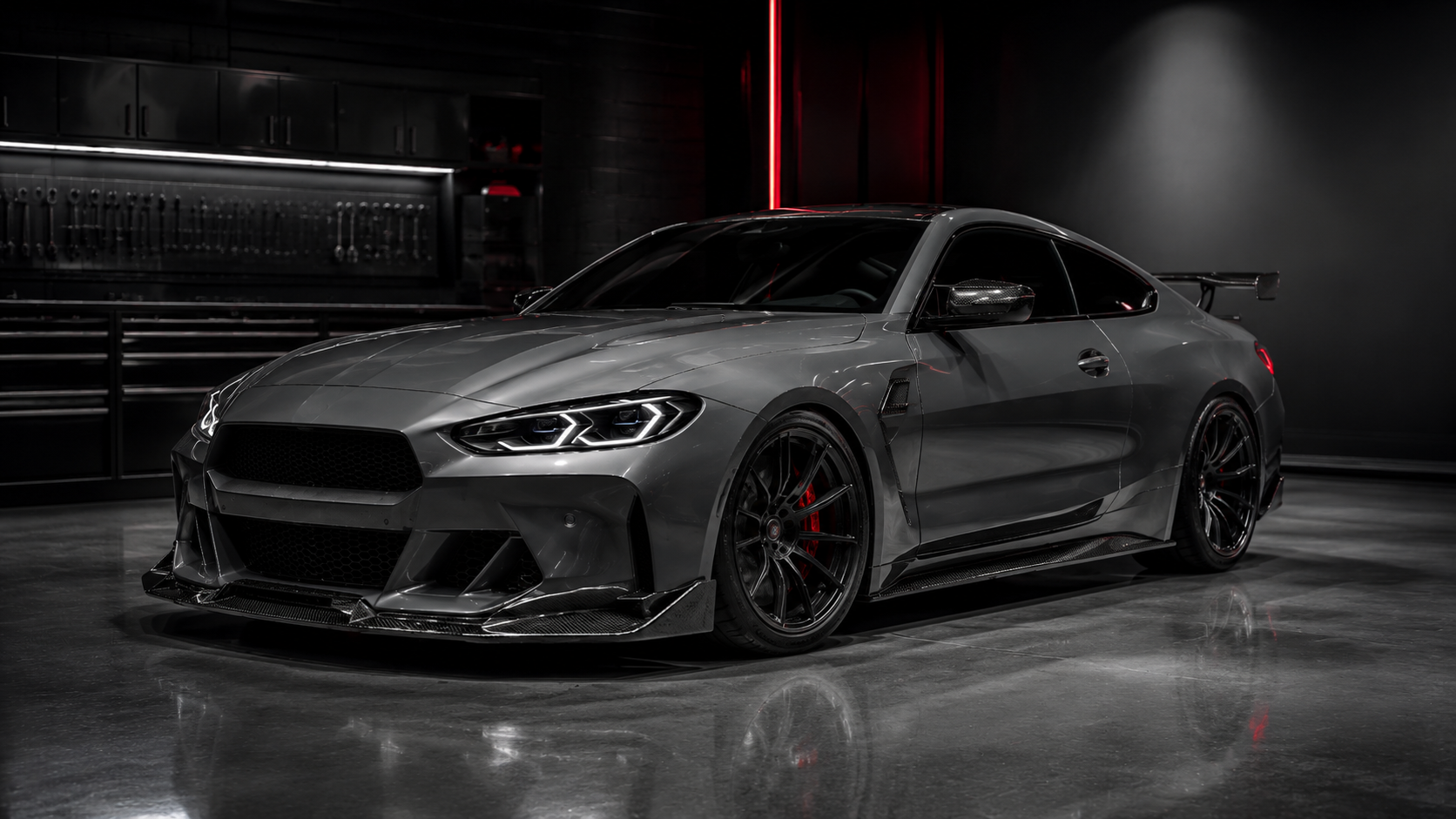 CSL Carbon Performance Fahrzeug mit Carbonteilen