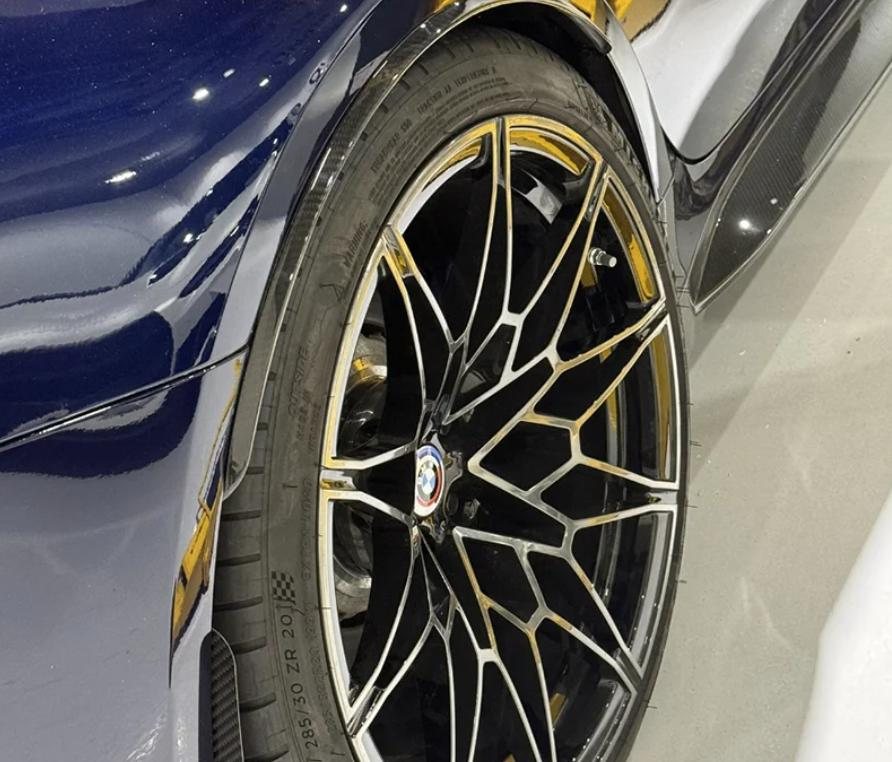 G80 G81 Dry Carbon Fiber Rear Wheel Arch Extension Set