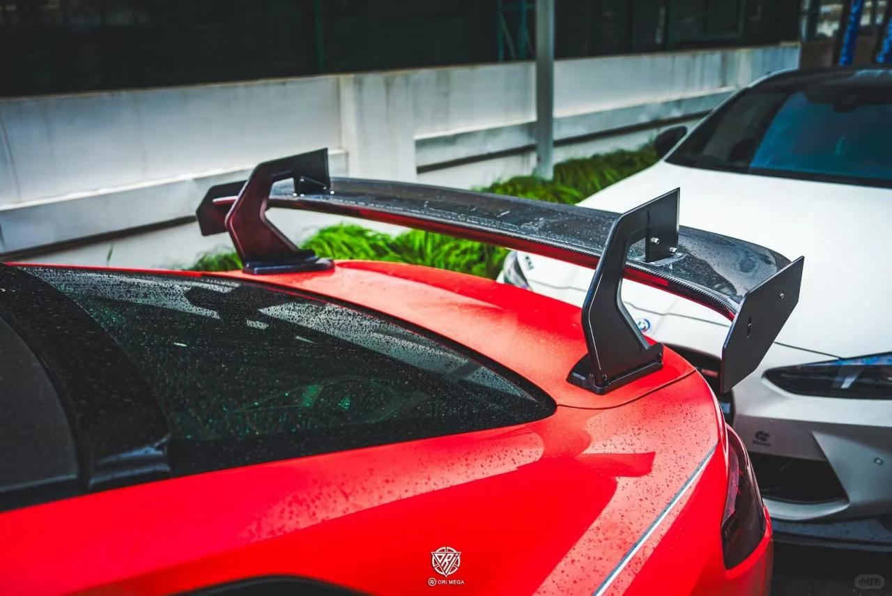 G80 / G82 G83 GT4 Type Rear Spoiler (With Mounting Base)