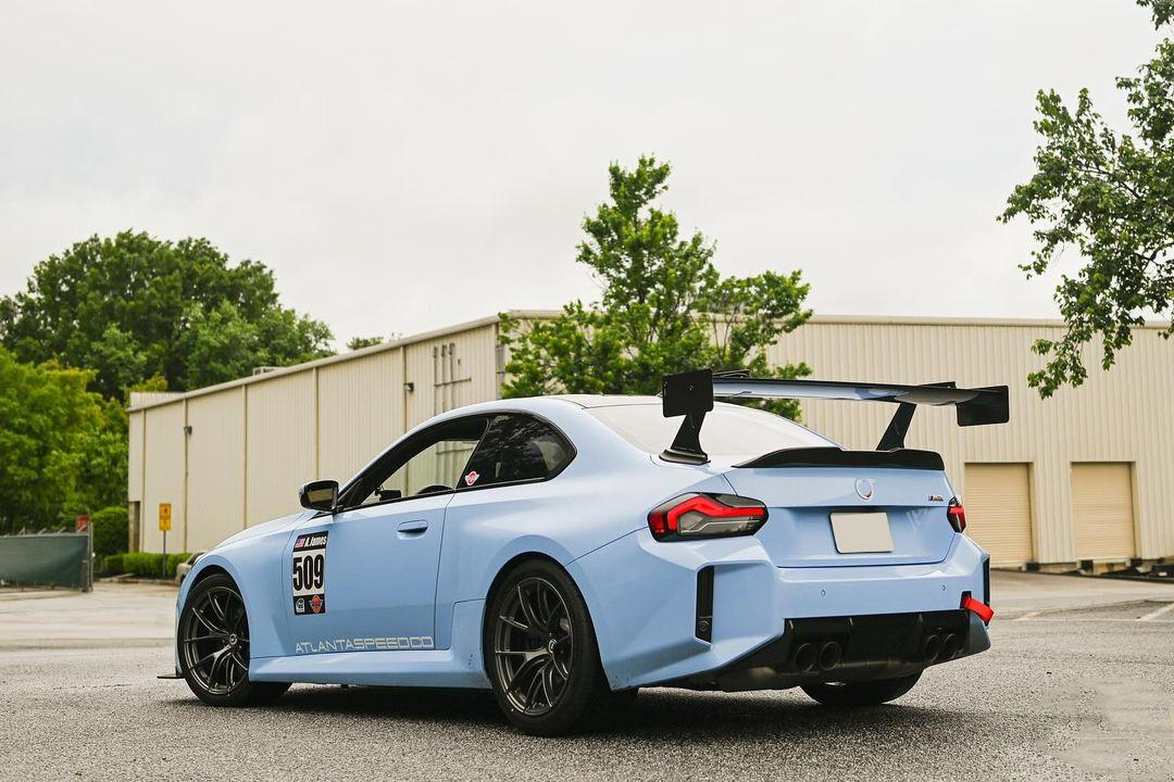 G80 / G82 G83/G87 UCW Type Swan Neck Rear Spoiler (With Mounting Base)