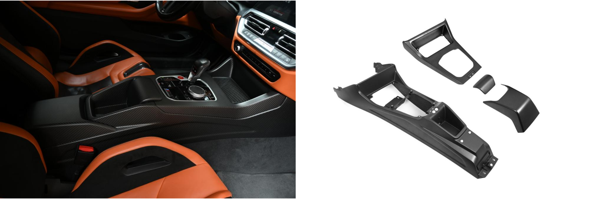 G8X M2 M3 M4 CSL Center Console Kit